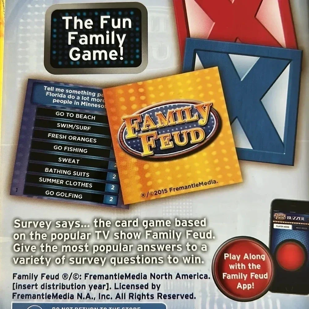 Family feud The fun family game!